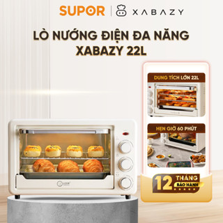 Lò Nướng Đa Năng Xabazy  Dung tích 22L , Nồi chiên không dầu cao cấp công nghệ nướng đều 360 độ