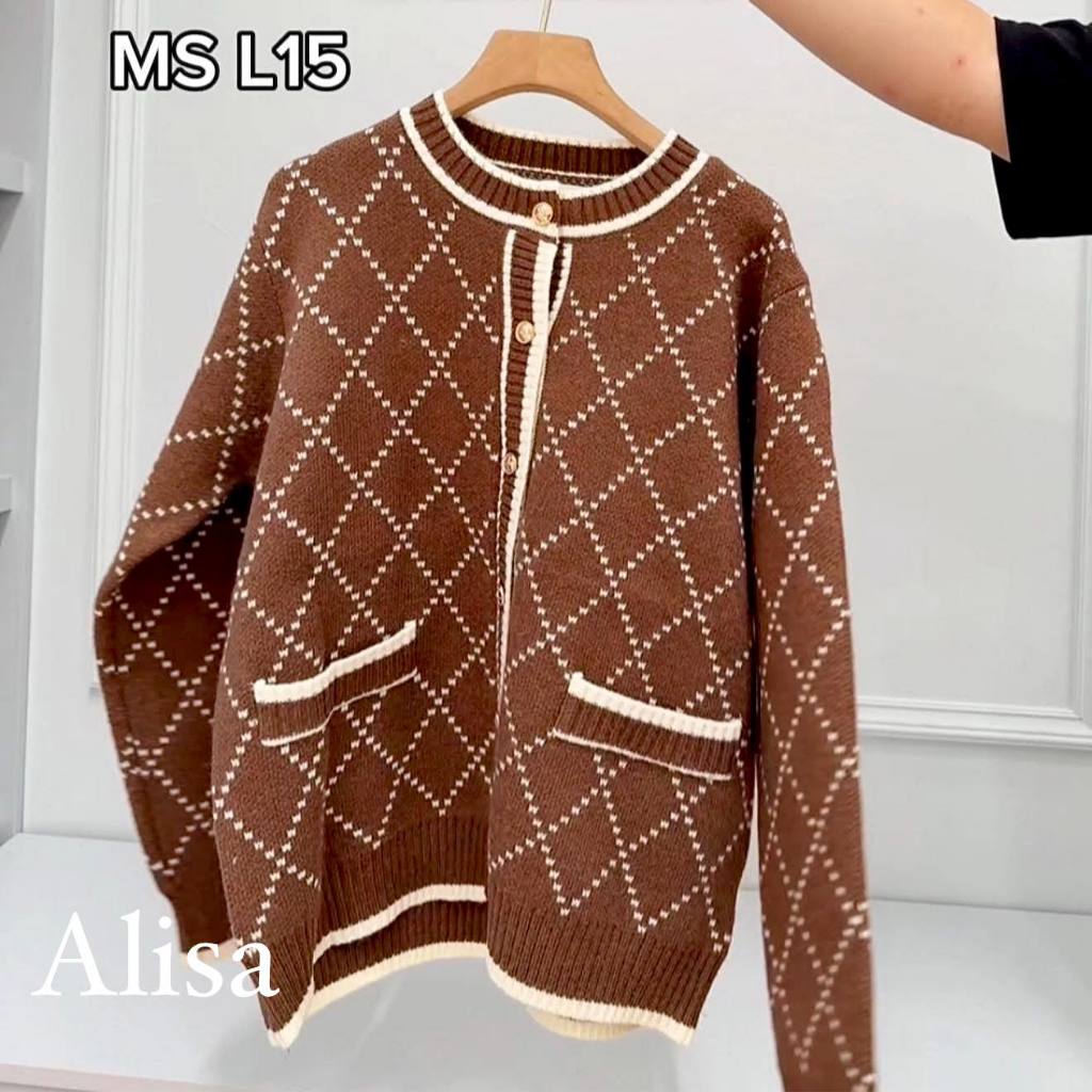 [FREESIZE 45-70KG] Áo Cdg trám viền GC - ALISA