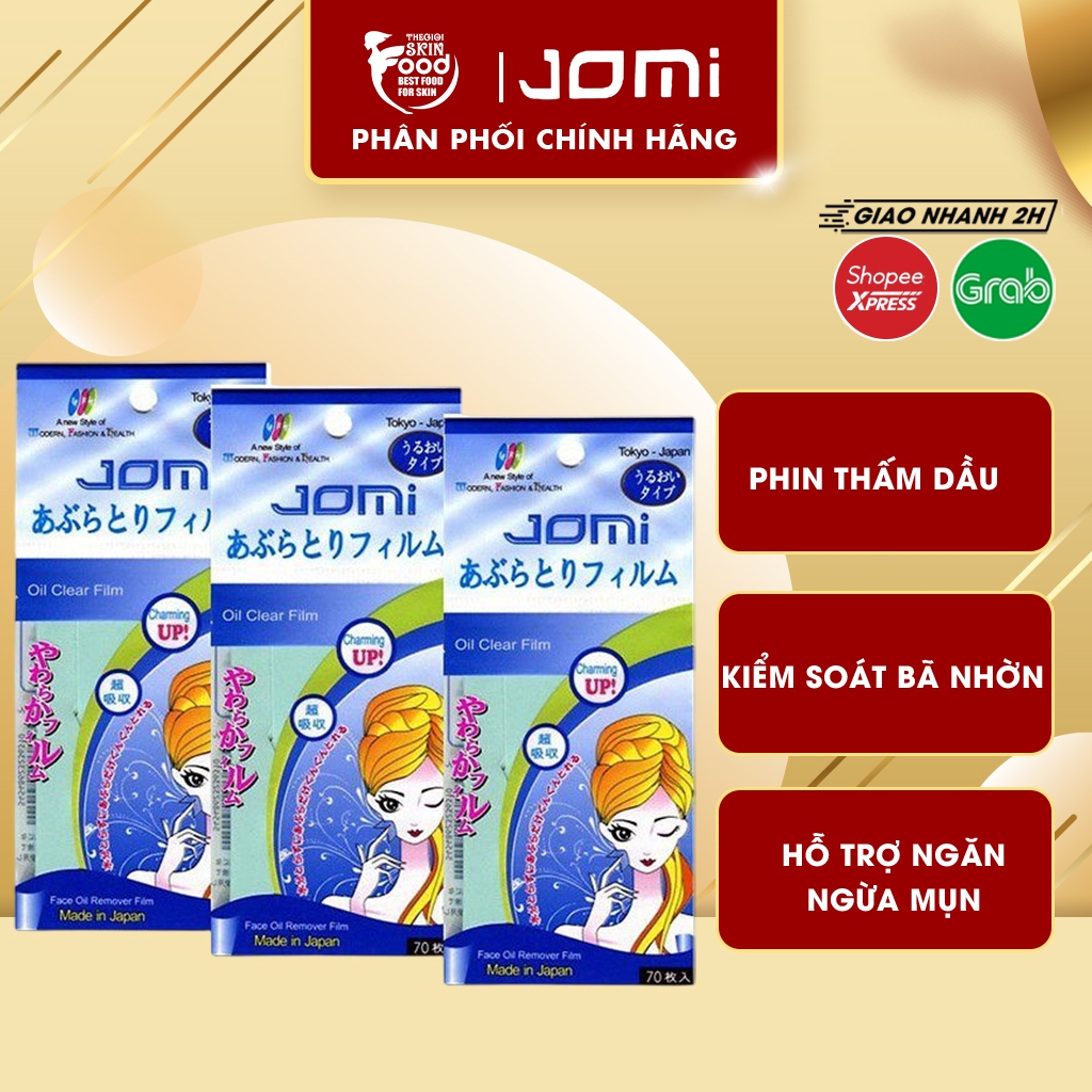 Phim Thấm Dầu Jomi Oil Clear Film (70 Tờ)