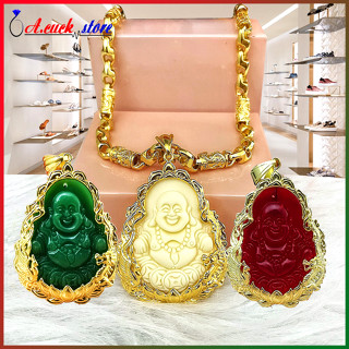  Dây chuyền nam trang sức bộ dây chuyền trúc rồng kèm mặt phật vòng cổ nam mạ vàng 18k phủ thêm nano bền đẹp 