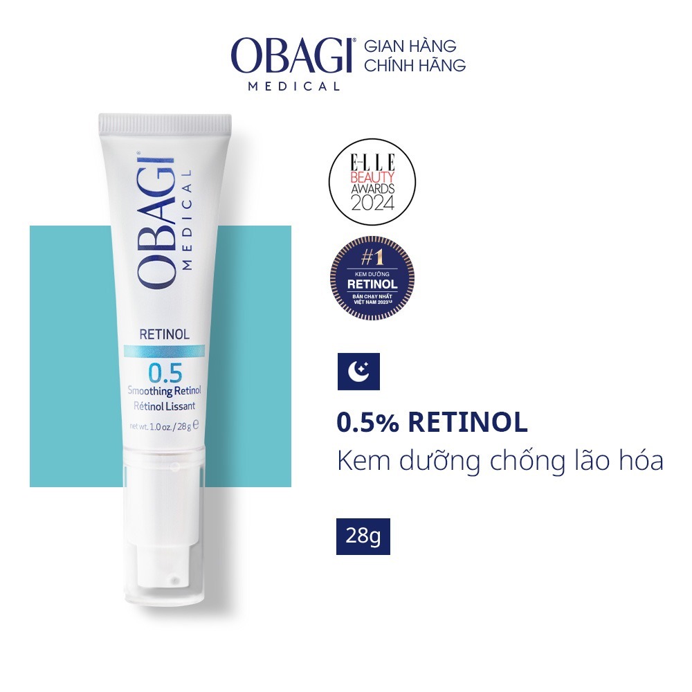 [Hannah x Obagi] Kem Ngừa Lão Hóa & Tái Tạo Da Obagi Retinol 0.5 28g