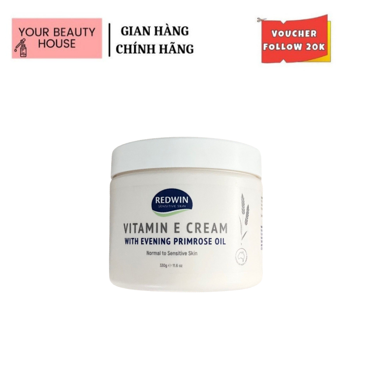 Kem Dưỡng Ẩm Phục Hồi  Redwin Vitamin E