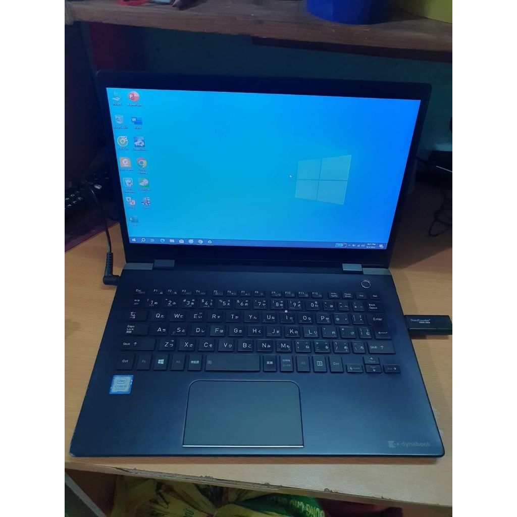 laptop toshiba dynabook i5 gen 8 ram 8gb ssd nvme 256gb,màn 13.3 inch