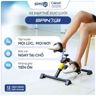  Xe đạp thể dục lười Crenot Spin X8 xe đạp gấp gọn mini thể dục tập luyện tại chỗ nhà văn phòng phục hồi chức năng 