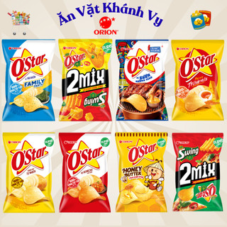  Combo Bánh Snack Khoai Tây OSTAR Orion Đủ Vị Gói Nhỏ Và Gói Lớn - HÀNG CHÍNH HÃNG 
