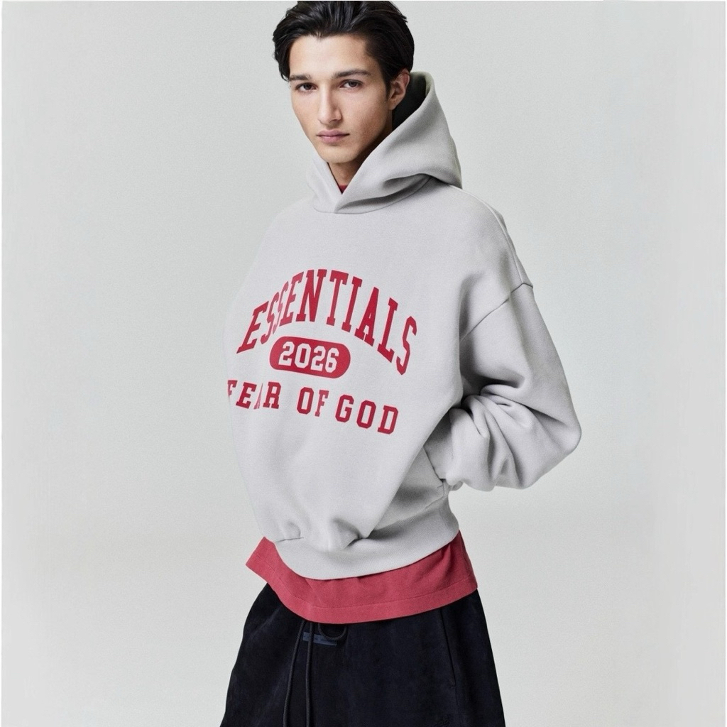 ⚡️ORDER⚡️Áo Hoodie ESSENTIALS 2026 Fear of God ss26 Mới Nhất / ESSENTIALS Fear of God Hoodie new ss2
