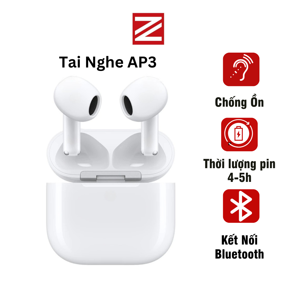 Tai nghe bluetooth không dây nhét tai gaming âm thanh HIFI chính hãng ZUZG AP40
