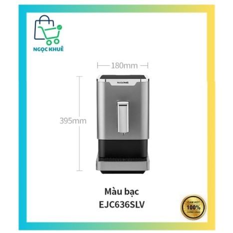 Máy pha cà phê Locknlock Espresso Machine 220V, 50Hz, 1235W - Màu bạc EJC636SLV