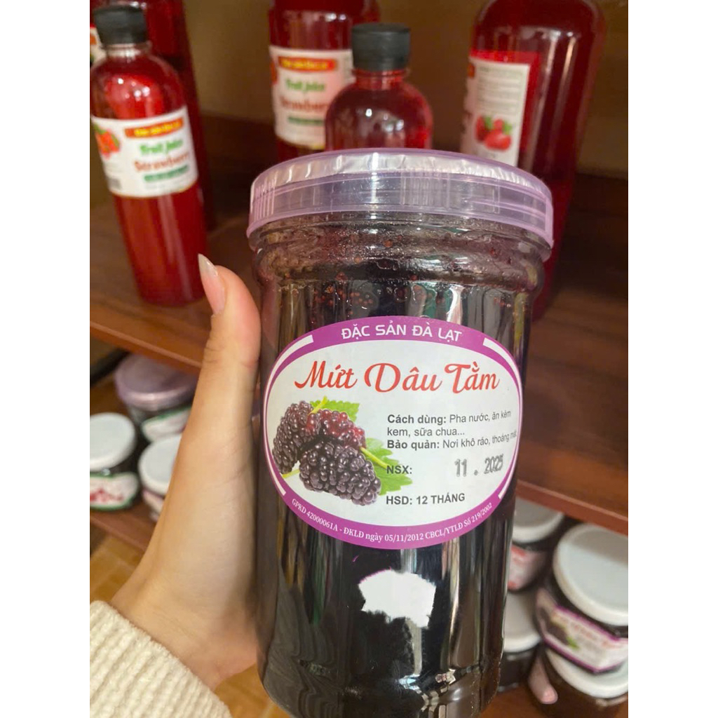 Mứt dâu, mứt dâu tằm, mứt Atiso đỏ