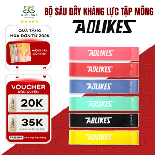  Dây Kháng Lực Dây Mini Band Aolikes Tập Mông Tập Chân Tập Tay Bóng Đá Tập Phục Hồi Sau Chấn Thương 
