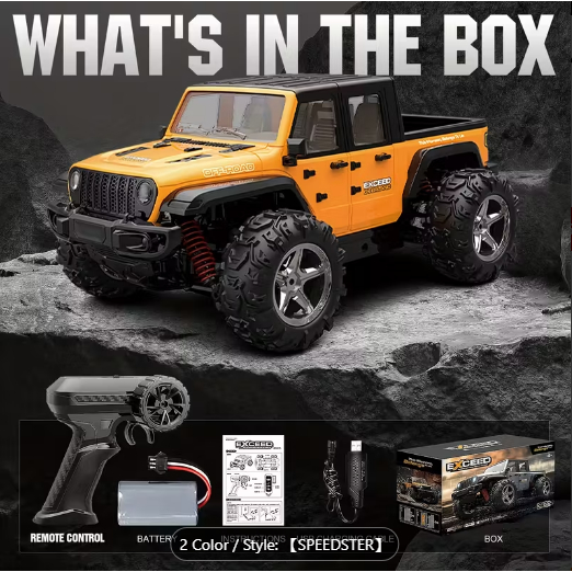 Xe Điều Khiển JJRC C8819 Tỷ Lệ 1/20 – Dẫn Động 4WD – Leo Địa Hình Khỏe – Pin Sạc USB