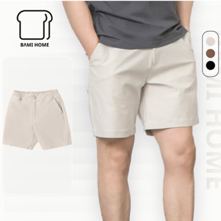  Quần short nam SEREIN BAMI HOME chất kaki dày dặn form trên gối thoải mái lưng thun co giãn QK15 