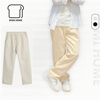  Quần dài kaki nam NOAH BAMI HOME quần dài kaki lưng chun form suông basic tôn dáng QK18 