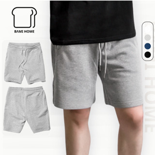  Quần Short Nỉ Cao Cấp Bami Home Phong Cách Unisex Có Lai Và Dây Rút Dễ Phối Đồ QN02 