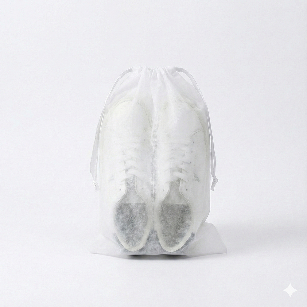 Túi Đựng Giày Dây Rút Vải Không Dệt Tiện Lợi -Túi Giày Chống Bụi,Chống Ẩm Mốc Cho Du Lịch T01
