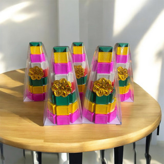 Tháp oản HUẾ 7 tầng bánh in (ngũ sắc)