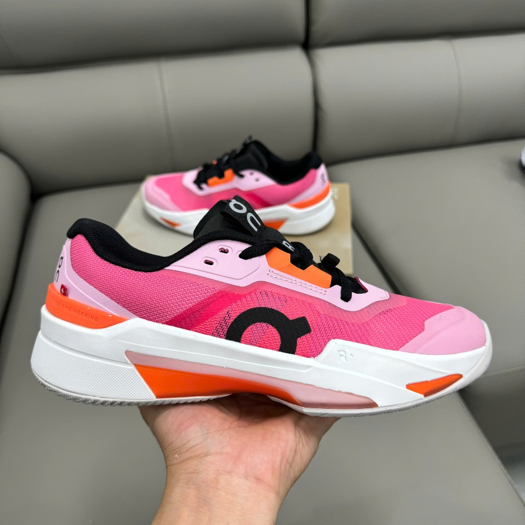 Giày Pickleball - Roger Pro Fire Hồng Đen. (QCCC)