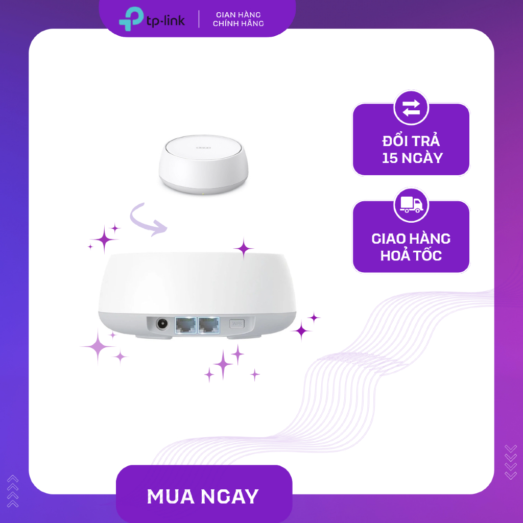 Bộ Phát Wifi Mesh TP-Link Deco BE25 Chuẩn BE5000 - Wifi 7