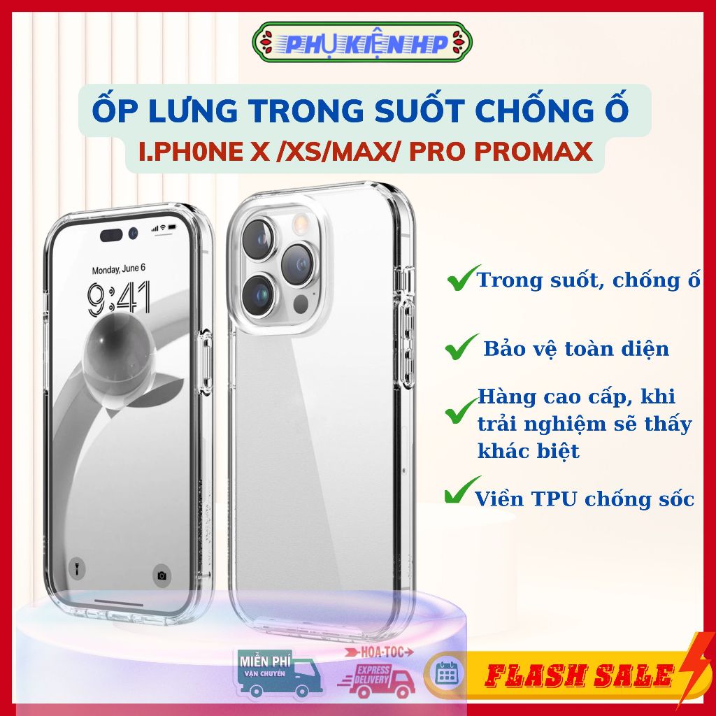 Ốp Lưng Chống Ố Trong Suốt Cao Cấp VVZ cho IP16 16Plus 16Pro 16ProMax 15Max, 14Max 13Max 12Max 11max