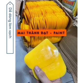 Dao Trét Matit Cao Su Vàng ( Vật Tư Sơn oto xe máy )