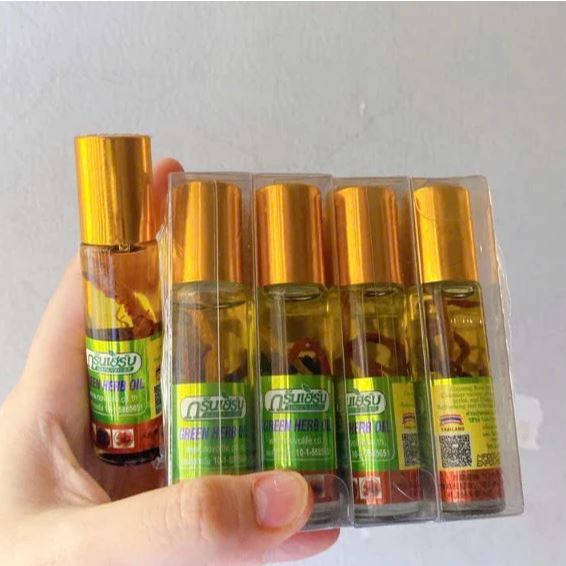 Dầu sâm lăn Thái Lan (lốc 12) giá tốt - Dầu thảo dược