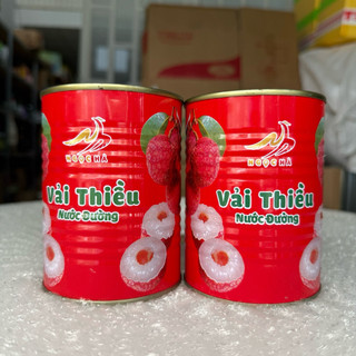 THÙNG 12 LON VẢI, VỎ LON VÀ KHOEN MỞ BỊ RỈ SÉT DATE 6/2028