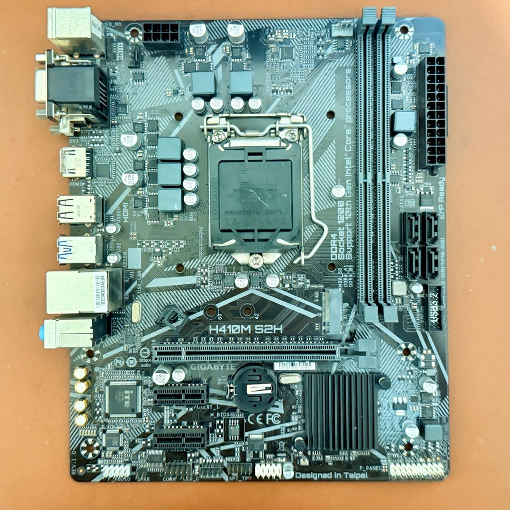 Bo mạch chủ Gigabyte H410M S2H, hàng tháo máy bảo hành 1 tháng