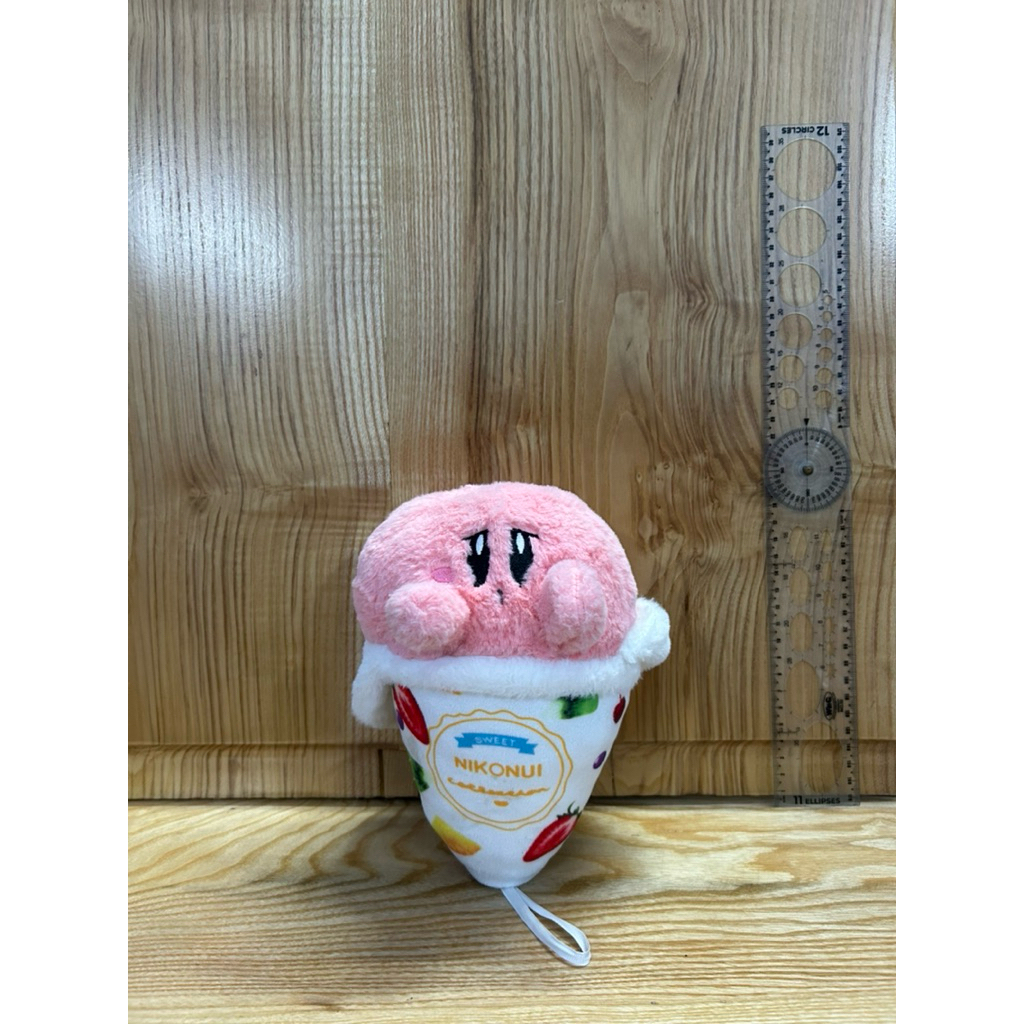 gấu bông Kirby kem ốc quế