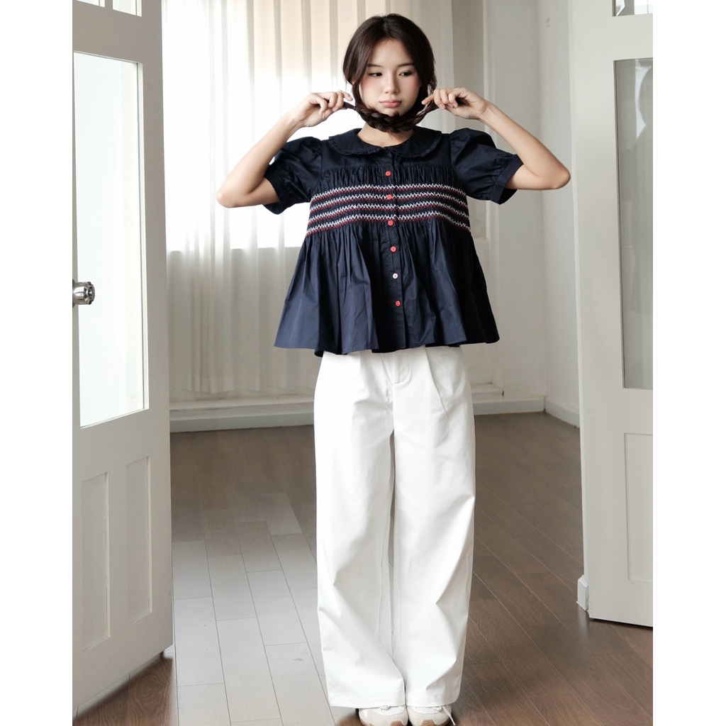 Áo babydoll Muffin Top ୨୧ 𝐁𝐲 𝐄𝐢𝐠𝐡𝐭𝐞𝐞𝐧 𝐀𝐠𝐚𝐢𝐧