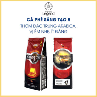  Cà Phê Trung Nguyên Legend Sáng Tạo 5 – Gói 340g – 100% Arabica Vị Êm Dịu Hậu Thơm Dài 