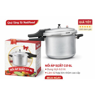 Nồi áp suất Nuti hợp kim nhôm an toàn cho sức khỏe mới 2025