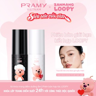   LOOPY CHAI NHỎ  PRAMY Xịt Khóa Giữ Lớp Trang Điểm Cấp Ẩm Lâu Trôi Setting Spray 30ml 