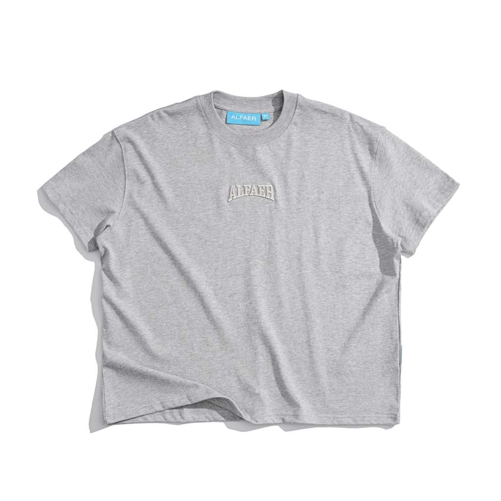 ÁO "ALFAER" BIG LOGO T-SHIRT - GREY