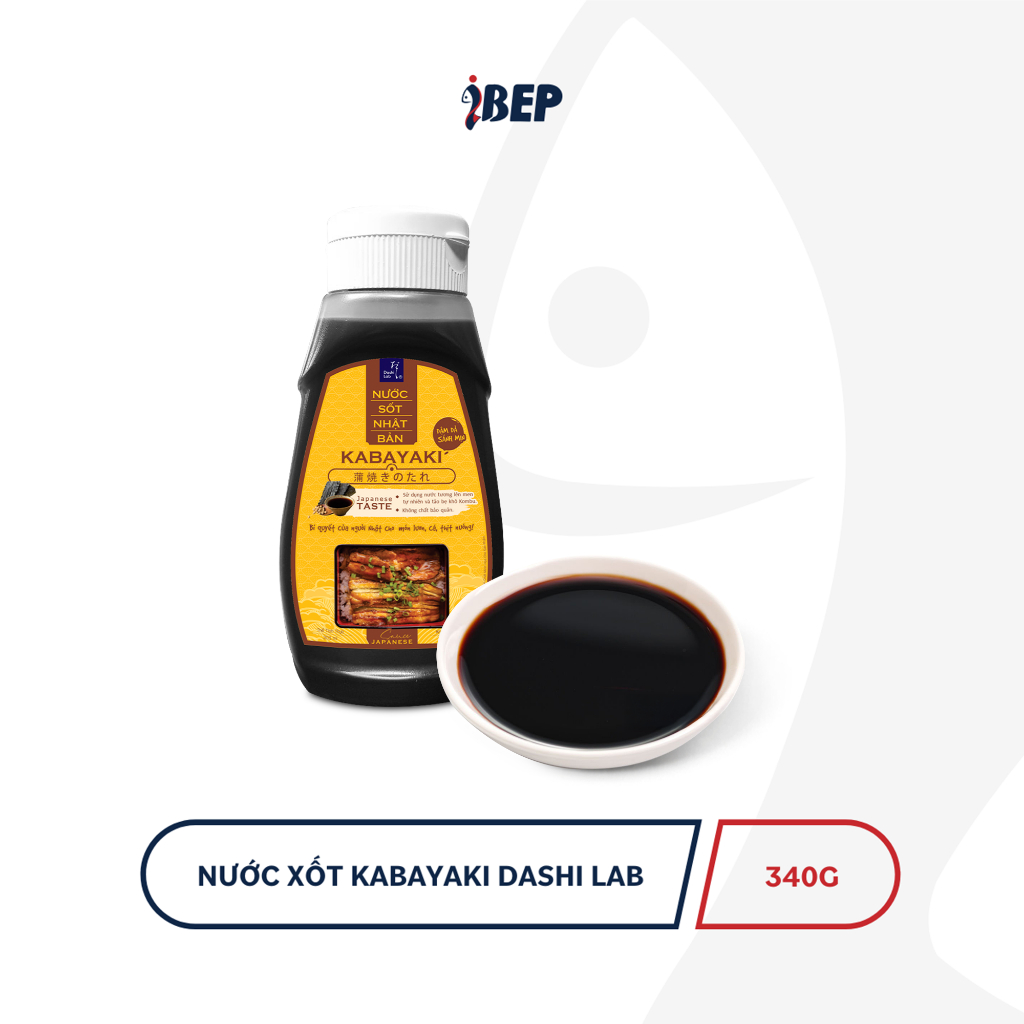 Nước Xốt Kabayaki Dashi Lab - Chai 340g