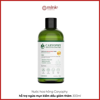 Nước Hoa Hồng Caryophy Hỗ Trợ Ngừa Mụn Kiềm Dầu Giảm Thâm 300ml
