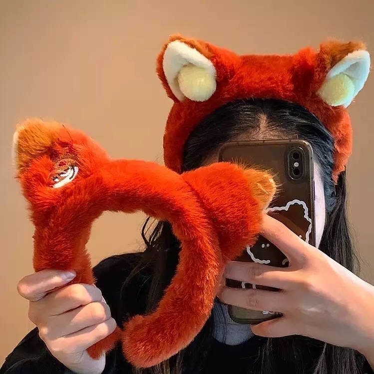 CC150 Cài tóc tai Hồ Ly cài Cáo màu Cam Cáo Nick Zootopia đồ hóa trang Halloween BULL.SHOP
