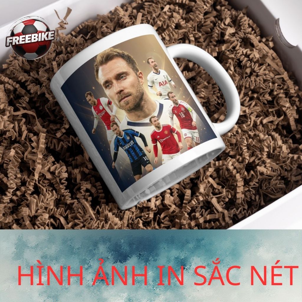 LY SỨ IN CAO CẤP HÌNH CHRISTIAN ERIKSEN MẪU 1