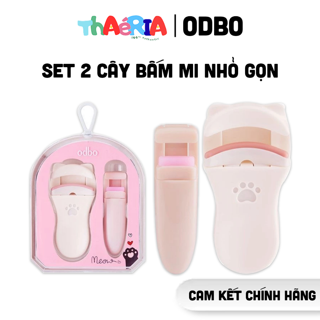 [OBDO] Set 2 cây Bấm Mi nhỏ gọn tai mèo Cute Meow Meow