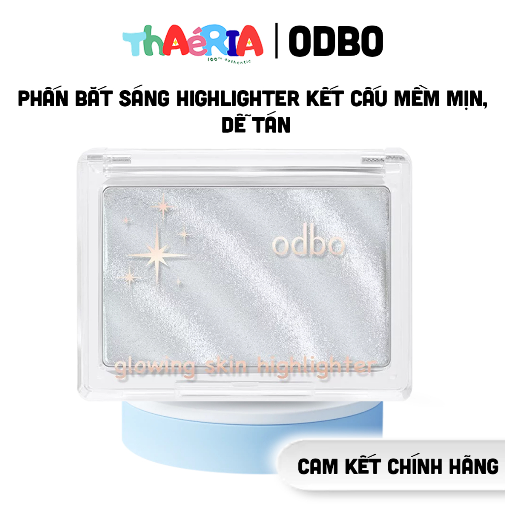 [ODBO] Phấn bắt sáng Odbo chuẩn Thái Glowing Skin Highlighter OD1304