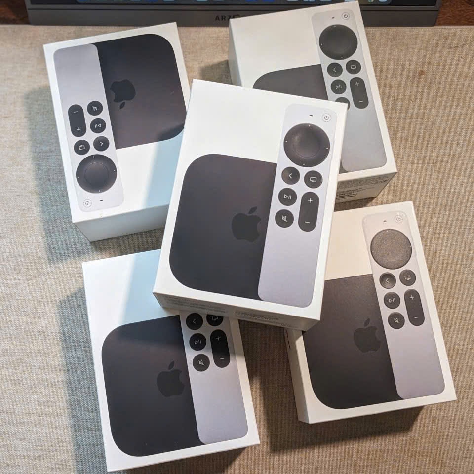 [Hoả tốc HCM] Apple TV 4K Wifi + Ethernet date 2025 (Gen7) | Box TV chơi game giải trí