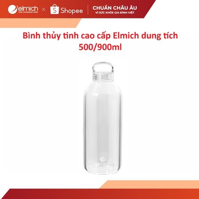 Bình thủy tinh cao cấp Elmich dung tích 500/900ml
