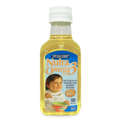[KOL] Dầu cá ăn dặm Nutra Omega3 xuất sứ Chi Lê 240ml_Bổ sung DHA & EPA _trẻ từ 7 tháng tuổi_(HiPP)