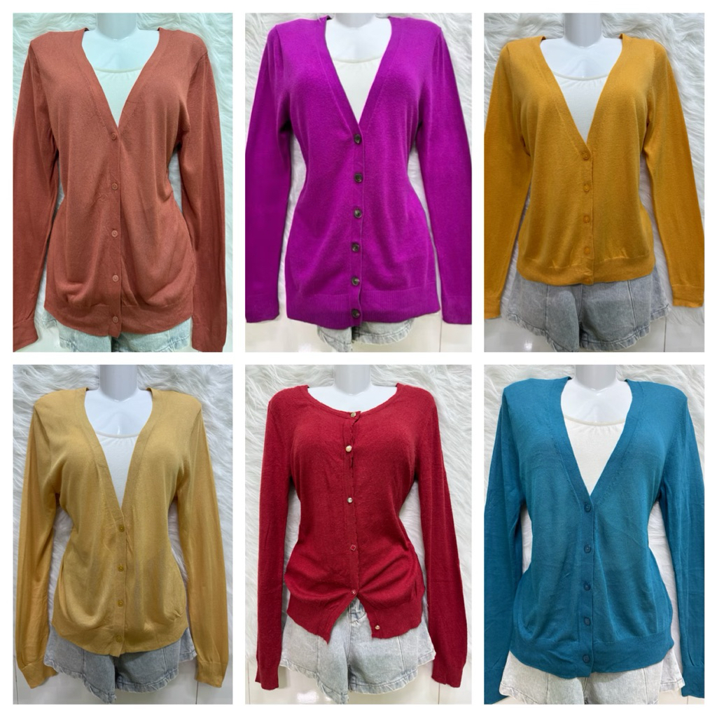 [2hand] A1 Cardigan Uniqlo, Gu, Gap