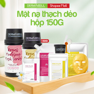   Dermabell Vietnam  Mặt Nạ Thạch Dẻo Hoa Hồng - Vàng DERMABELL Royal ROSE GOLD Giúp Da Đàn Hồi 