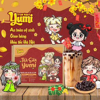  Nguyên liệu làm Trà sữa Yumi các loại set trà sữa tự nấu tại nhà kèm HƯỚNG DẪN chi tiết dễ hiểu 