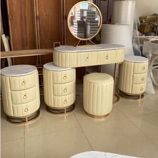 Tủ nhỏ đầu giường bọc đệm nỉ/da theo yêu cầu hàng đặt làm ib shop chọn màu