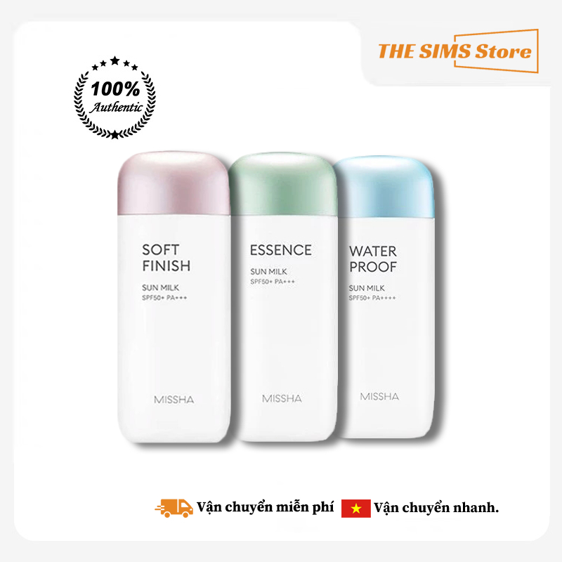 Missha Kem Chống Nắng 70ml SPF50+/PA++++ | Kem chống nắng SPF cao,Dưỡng Ẩm Sâu Tận Tế ,Da Sáng Mịn R