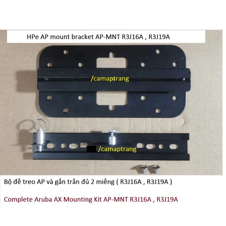 Đế treo chuyên dụng gắn trần cho Aruba wifi 6 và 6E AP-505 AP-515 AP-535 AP-555 AP-615 AP-635