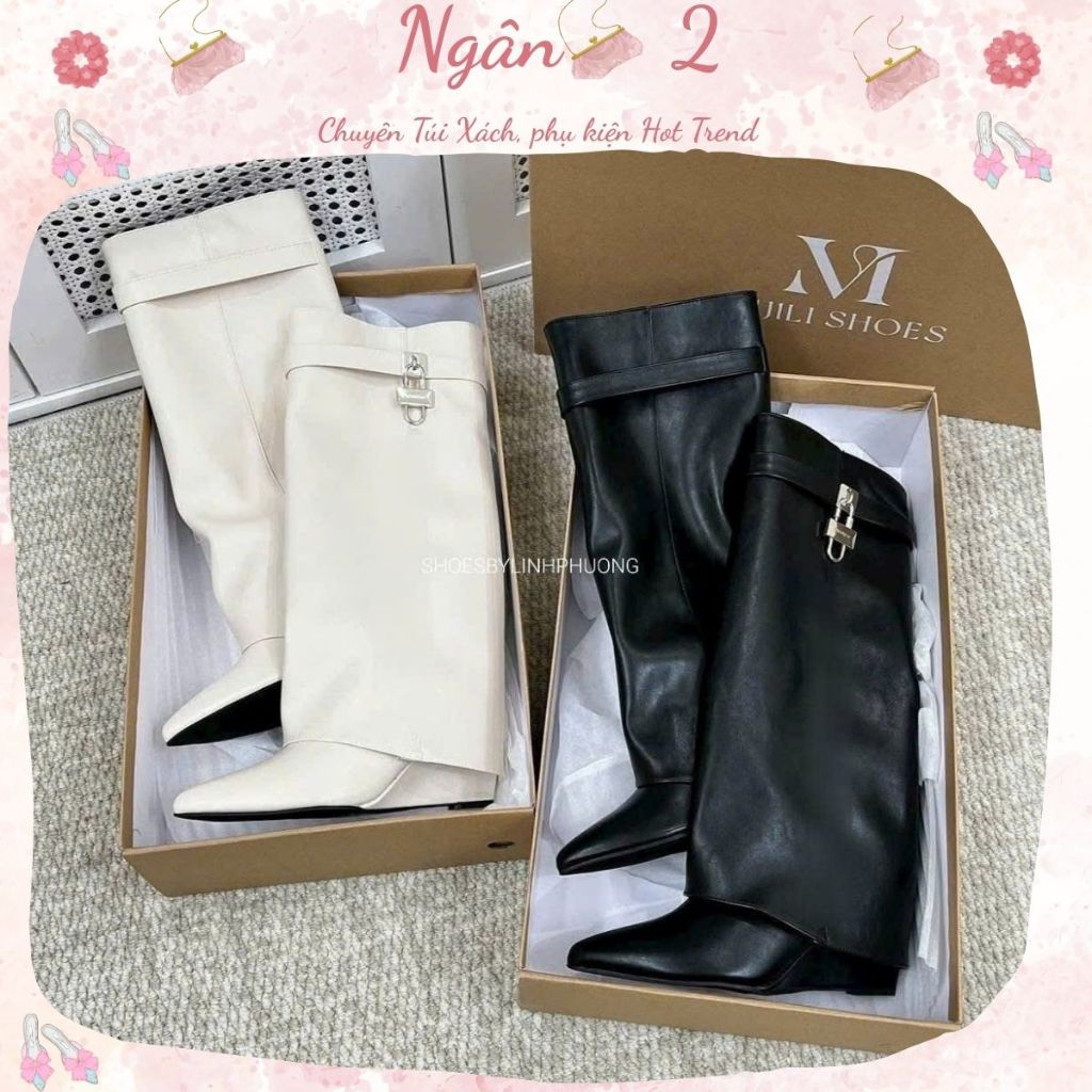 C2818-2# BOOT DA MIJILI MŨI NHỌN – FULLBOX