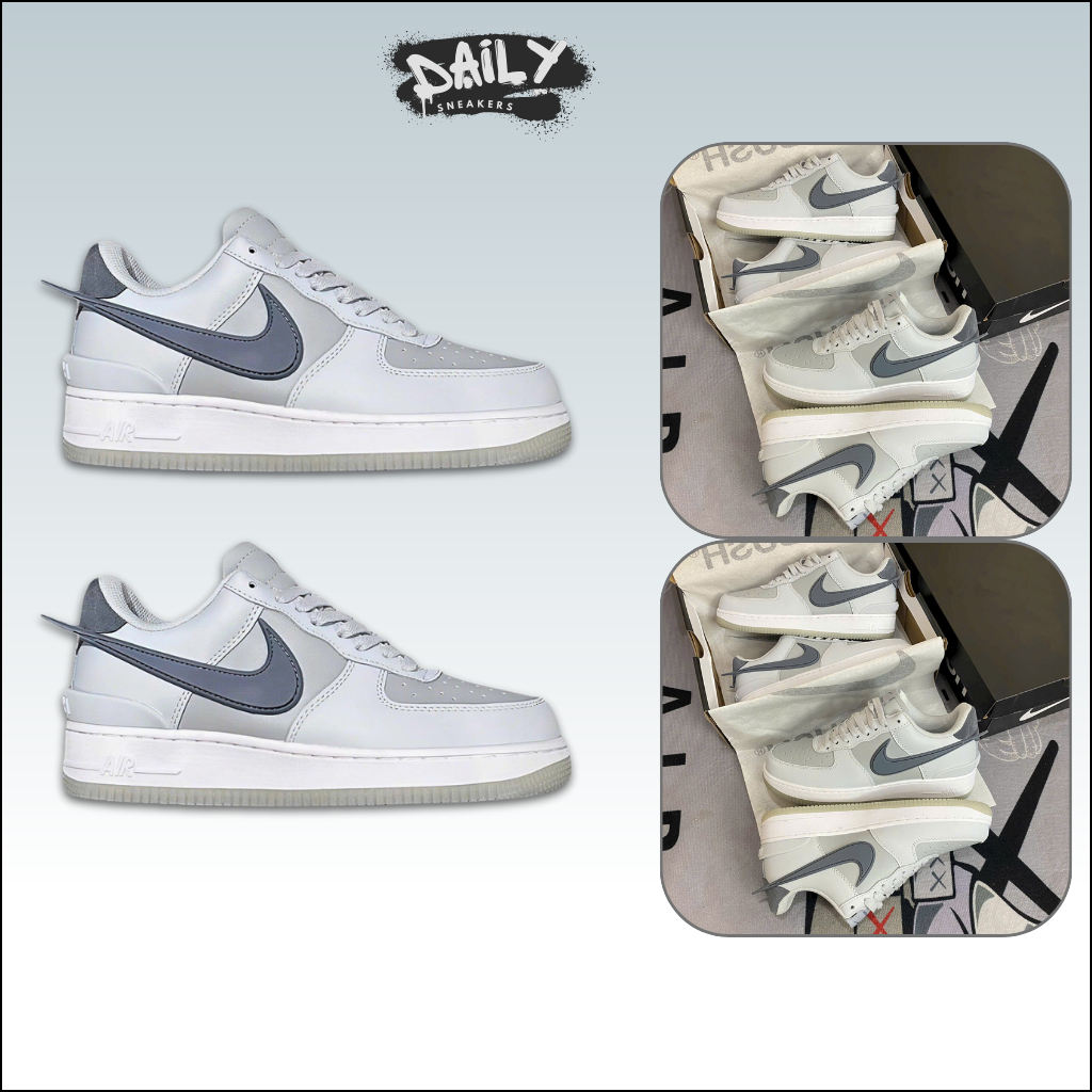 Giày Thể Thao Nike Air Force 1 Low SP Ambush Phantom Gray – Sneaker AF1 Ambush Xám Cao Cấp [Daily Sn